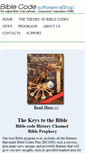Mobile Screenshot of biblecodesplus.com